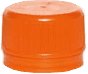 Farvede låg orange