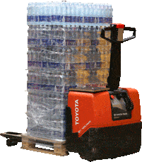 Halv Eur-palle med 720 flasker 0,50 l Aqua d'or kildevand B-Pant Halv Eur-palle med 720 flasker 0,50 l Aqua d'or kildevand B-Pant