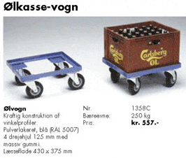 ølkasse vogn
