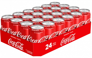 Theseus tryk forklare Coca-Cola 24x33cl Dåse